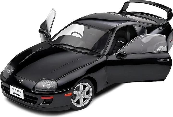 Productafbeelding Solido 1:18 Toyota Supra MK4 (A80) zwart