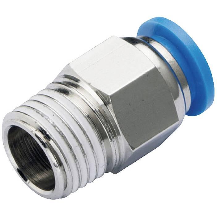 Tru Components, Tecnologia di connessione dei tubi, Connettore diritto PC4-M5 Ø del tubo: 4 mm Dimensione del filetto: M5 x 0,8 1