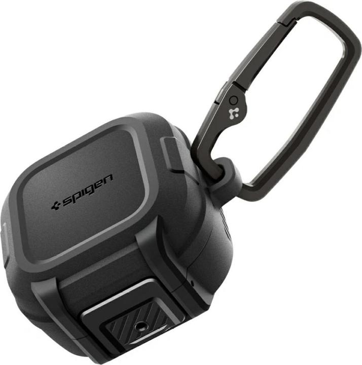 Actual product image Spigen - Lock Fit (ACS11202) - Samsung Galaxy Buds 4 / Buds 4 Pro - Matte Black