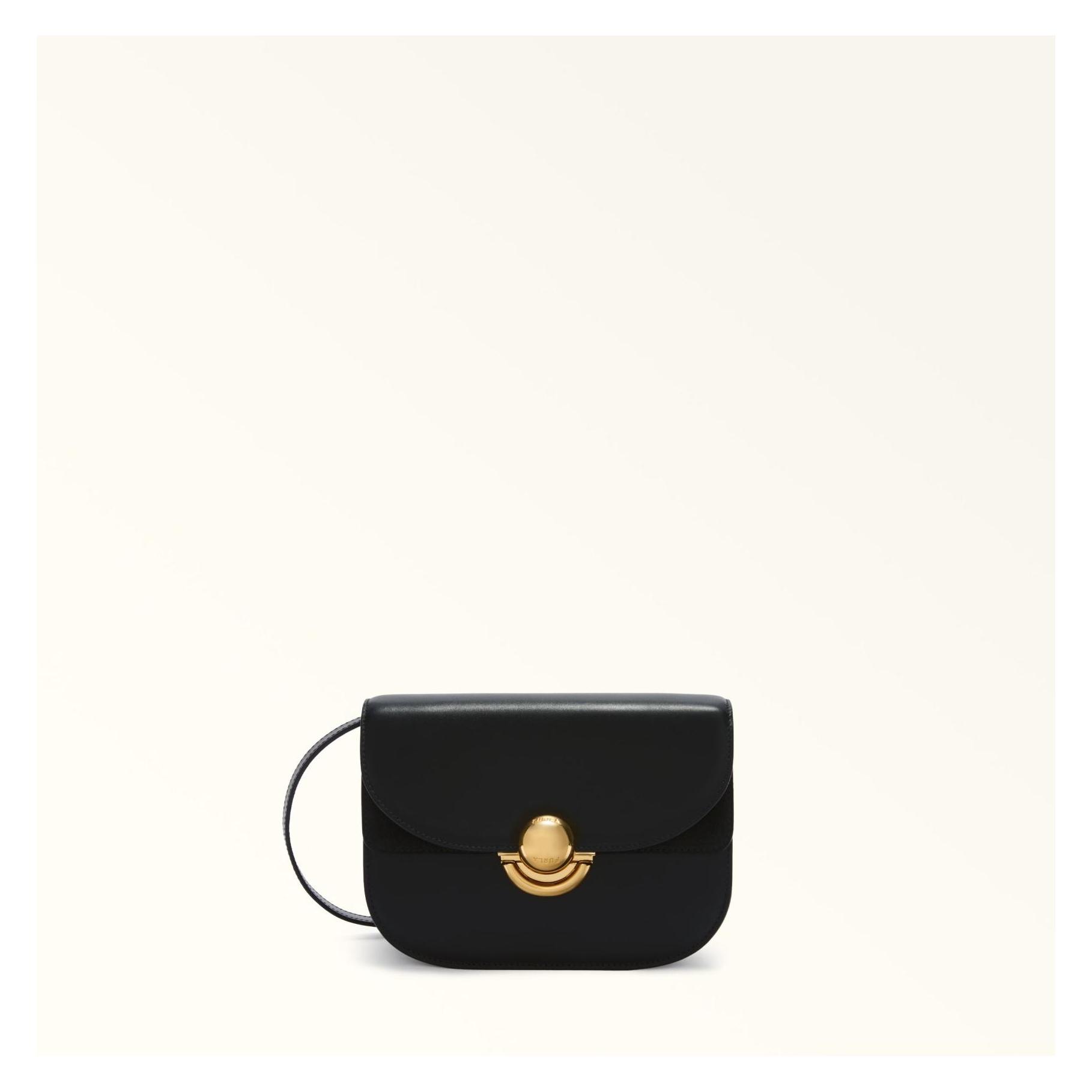 Furla, Damen, Handtasche, Sfera Mini Crossbody Bag, Schwarz