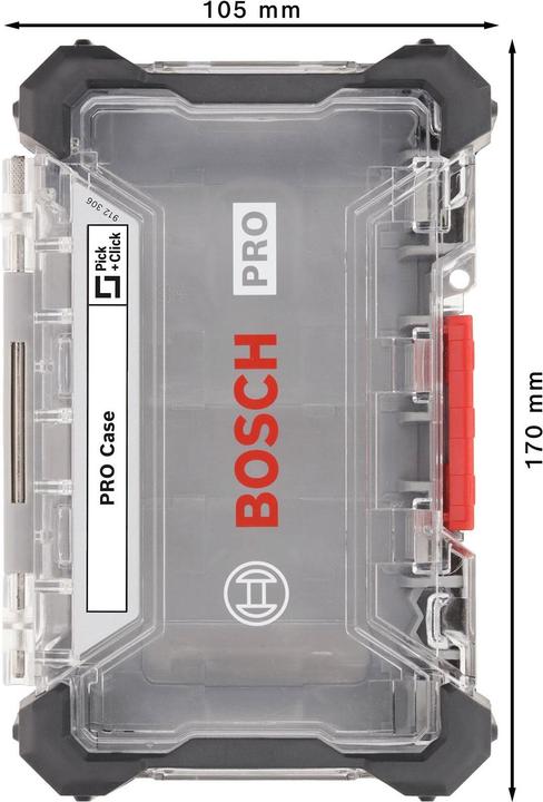 Actual product image Bosch Professional Zubehör PRO Empty Case, medium (1 Piece)