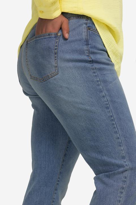 Actual product image Angel of Style Wide Leg 5-Pocket Boyfriend Jeans (52)