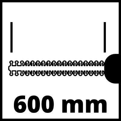 Immagine prodotto Einhell GE-CH 18/60 Li-Solo (Tagliasiepi a batteria)