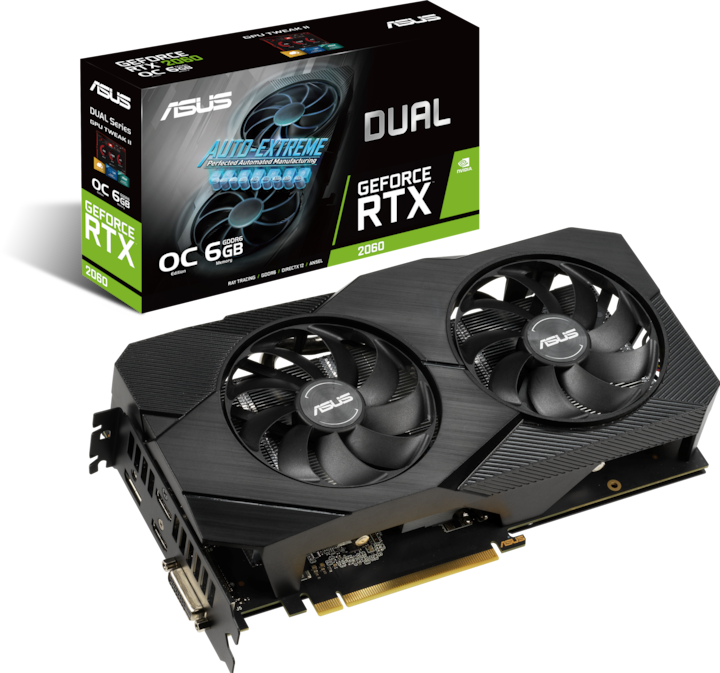 Immagine prodotto ASUS GeForce DUAL RTX 2060 O6G EVO (6 GB)