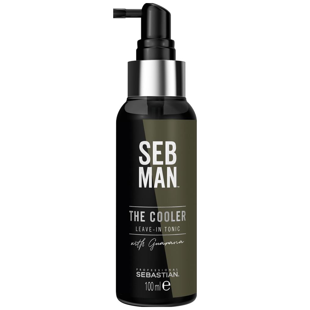 Sebastian, Shampoo, Seb Man The Cooler Leave-In Tonic (100 ml, Flüssiges Shampoo)