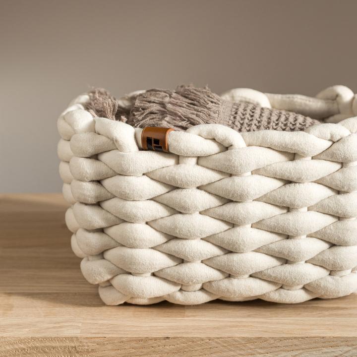 Produktbild Bigso BASKET Aufbewahrungskorb Weiss S (20 cm)