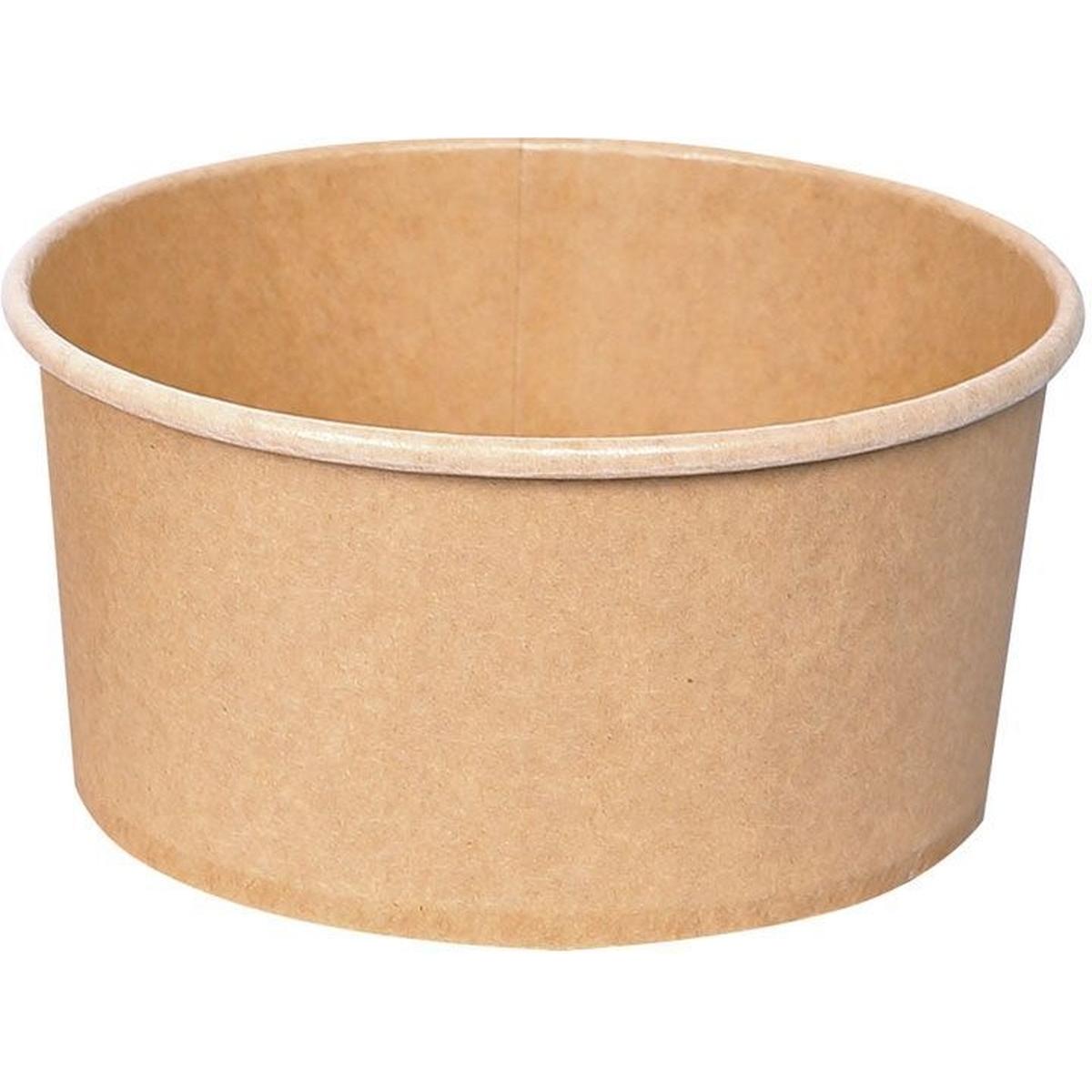 Nature Star, Einweggeschirr, 50 Einweg-Salatschalen Caesar 1,3 l (50 x)