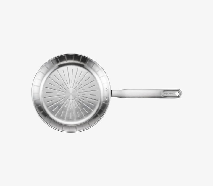 Actual product image Fiskars All Steel Pure Frying Pan 28cm (28 cm, Frying pan, Stainless steel)
