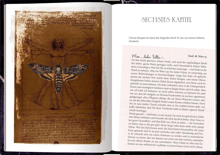 Actual product image Frankenstein (German, Martin Engelmann, Mary Shelley, Ana Maria Brock, 2023)