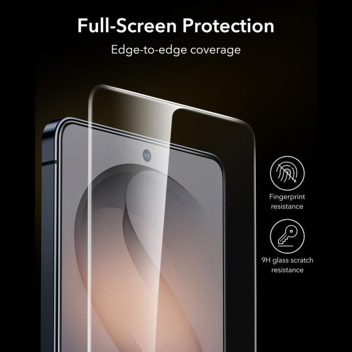 Actual product image ESR - Corning Gorilla Glass UltraFit™ - Samsung Galaxy S26 Ultra - Clear (Samsung Galaxy S26 Ultra)