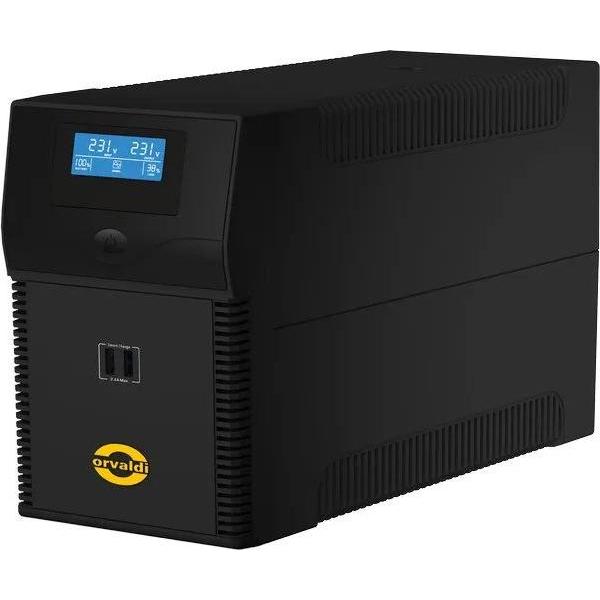 Orvaldi ID2K0CH Unterbrechungsfreie Stromversorgung (USV) Line-Interaktiv 2 kVA (2 VA, 1200 W, Line-Interaktiv USV), USV