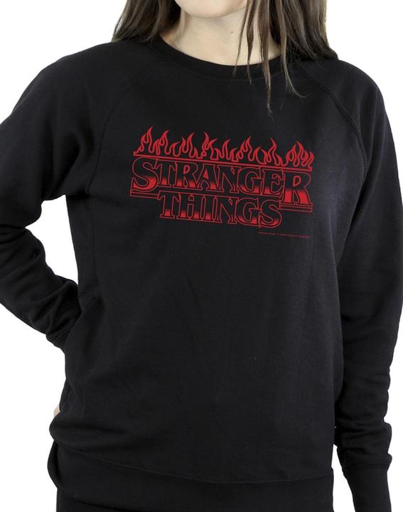 Image du produit Netflix - Sweat STRANGER THINGS FLAMES - Femme (XL)