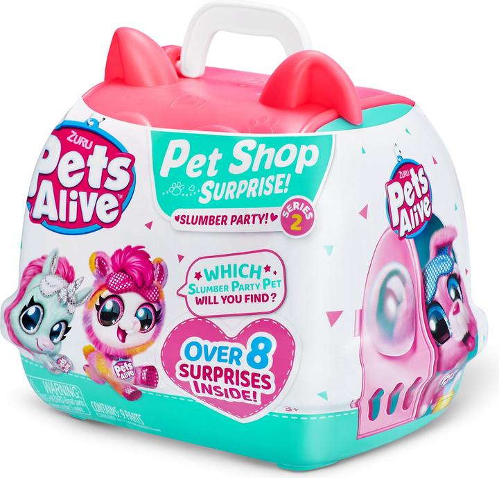 Productafbeelding Zuru Pet Shop Surprise Pets Alive Slumber Party - Serie 2 (14 cm)