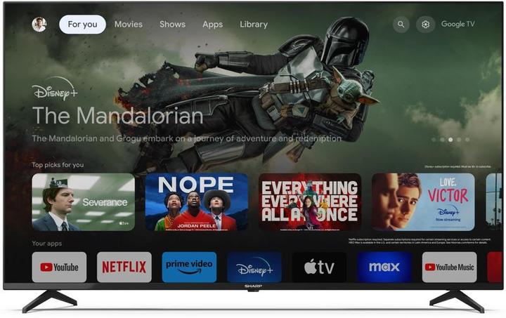 Produktbild Sharp 55GL4260E (55", LCD, 4K, 2023)