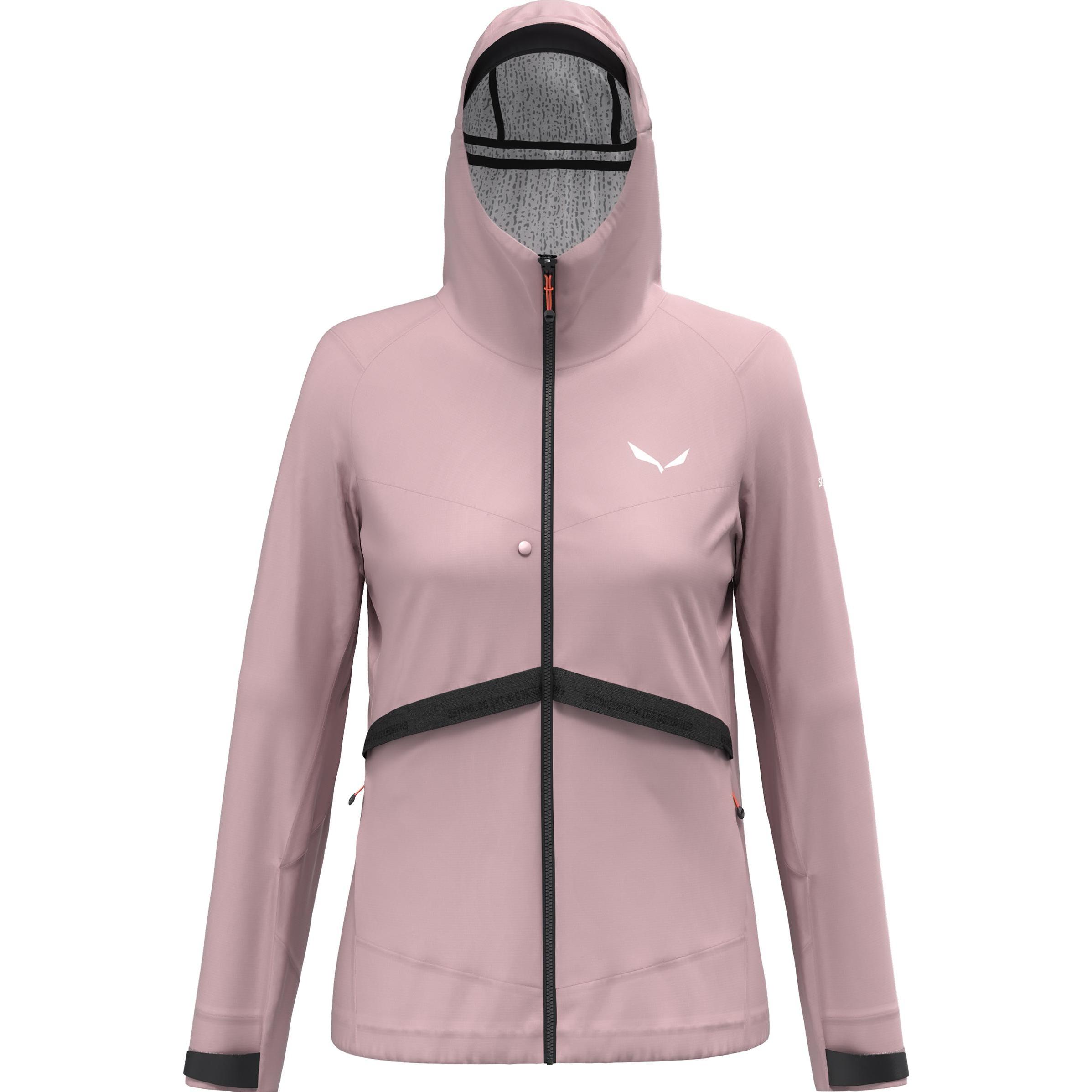 Salewa, Damen, Jacke, Puez Powertex Hybrid Jacke Da (36, 42), Rosa, 36, 42