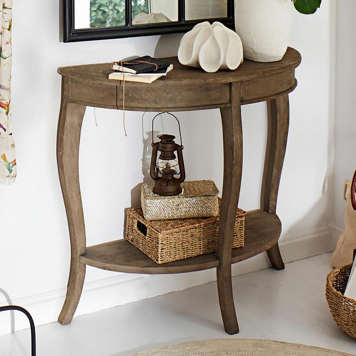 Actual product image Loberon Konsole Crowley braun (90 x 35 x 82 cm)