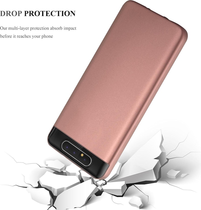 Produktbild Cadorabo TPU Matt Metallic Cover (Samsung Galaxy A80)