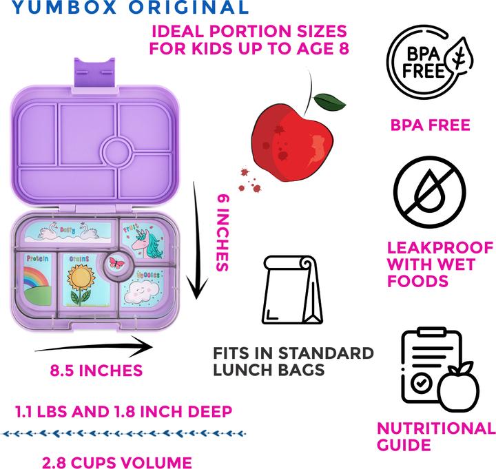 Actual product image Yumbox Lunchbox