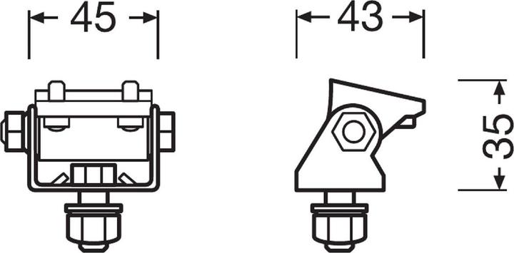 Produktbild Osram LEDriving Mounting Kit PX