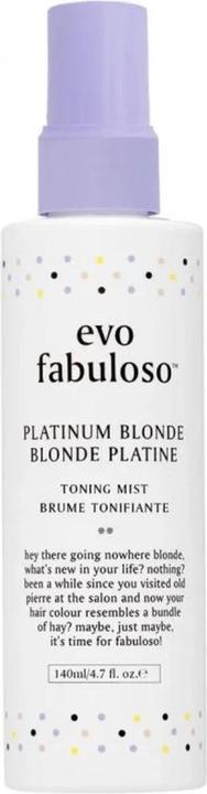 Evo Fabuloso Platinum Blonde Toning Mist 140ml (140 ml)