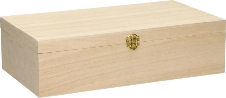 Actual product image Playwood Versier je Houten Wijnkist - 2 Flessen