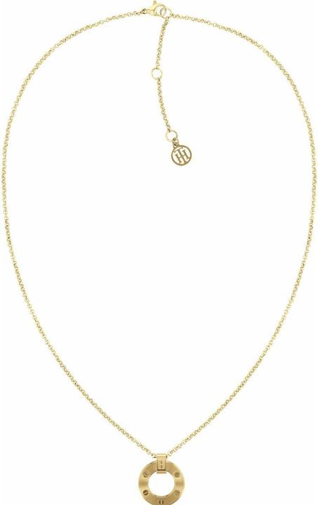 Tommy Hilfiger Collier en matériel informatique (Acier inoxydable, 45 - 50 cm)