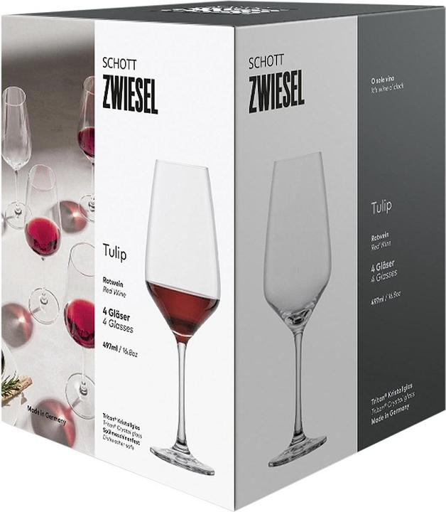Image du produit Schott Zwiesel Tulipe (49.70 cl, 4 Verres, Verres à vin rouge)