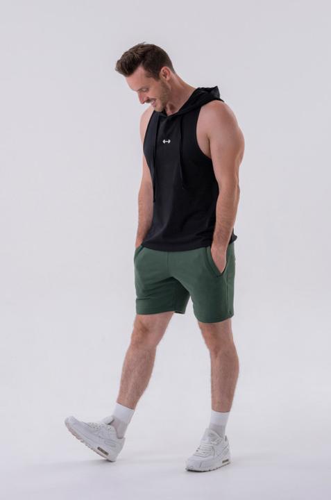 Image du produit Nebbia Débardeur Fitness avec une capuche 323 noir (L)