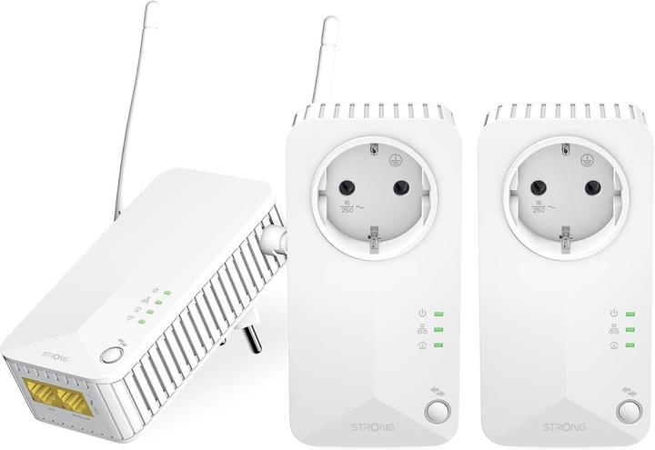 Actual product image Strong Powerline Wi-Fi 600 Triple Pack (600 Mbit/s)