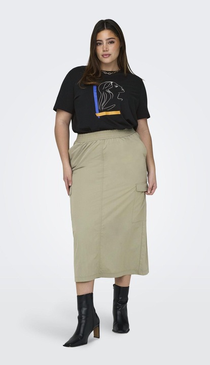 Actual product image Only High Waist Curve Long Skirt Skirt (54)