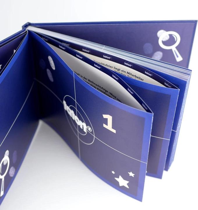 Actual product image Tatort 3 - The Advent calendar for Germany's most popular cult crime series