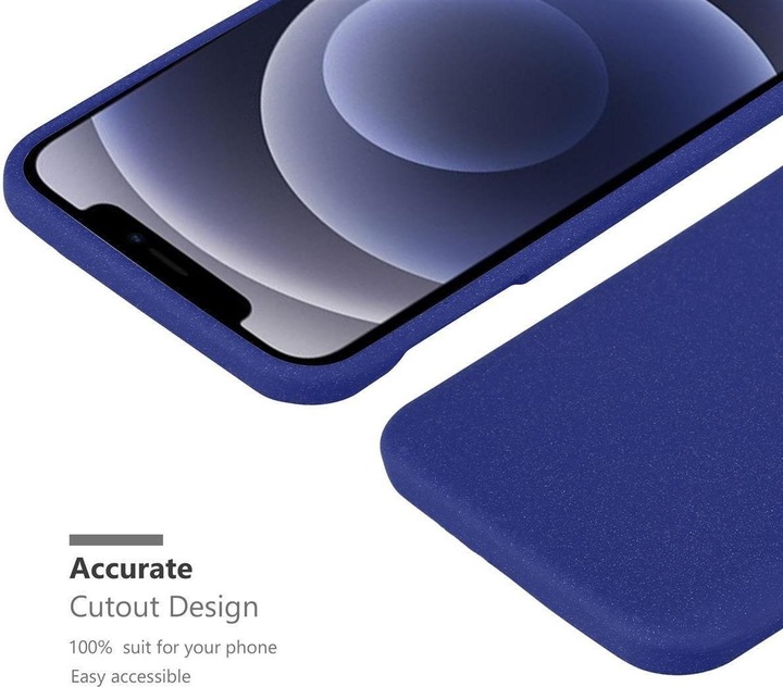 Immagine prodotto Cadorabo Copertura smerigliata in TPU (Realme 12 Pro+, Apple iPhone 12)