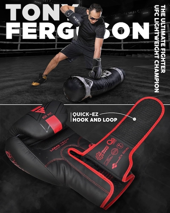 Image du produit Rdx Gants de Boxe Rex F6 (14 OZ, 10)