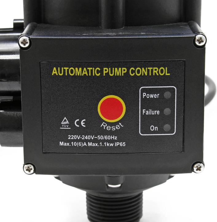 Produktbild Wiltec Druckschalter Kabel EPC-2 230V 1-phasig Pumpensteuerung Hauswasserwerk (Hauswasserpumpe)