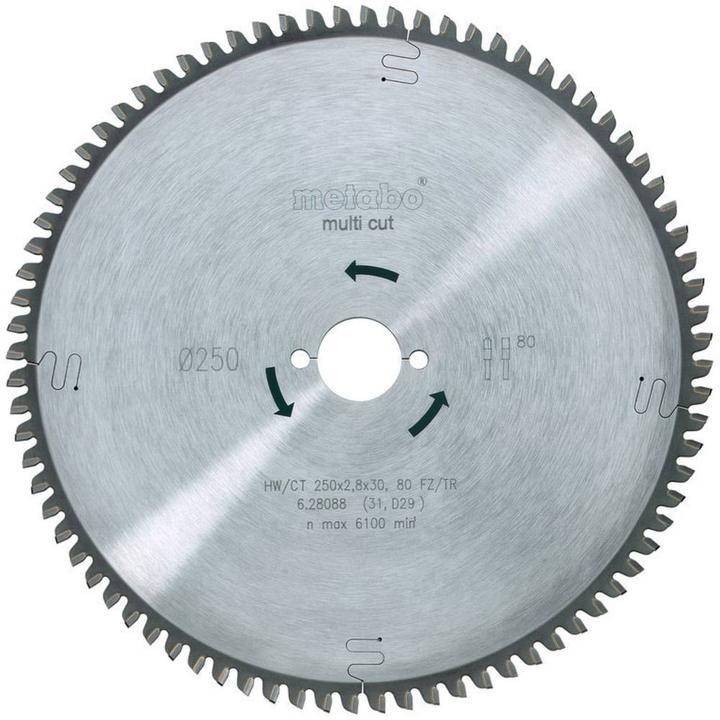 Produktbild Metabo Kreissägeblatt HW/CT