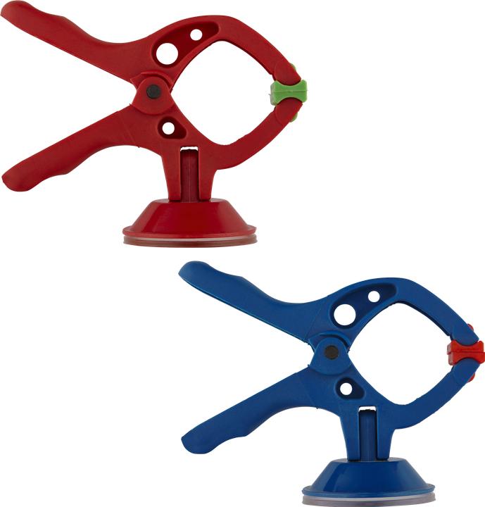 Immagine prodotto wolfcraft 1 microfix - Set di morsetti a molla 2 pezzi. (30 mm)