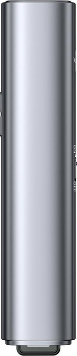 Actual product image Baseus Orange Dot Wireless Presenter (Red Laser)(Charging) Grey