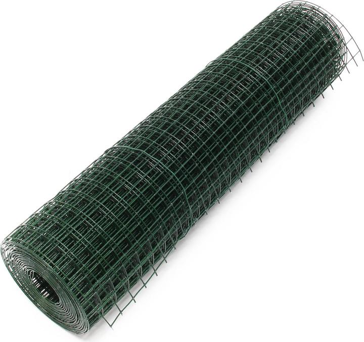 Produktbild Wiltec Volierendraht 5m 100cm 0,9mm 12x12mm Drahtgitter Maschendrahtzaun Stahl