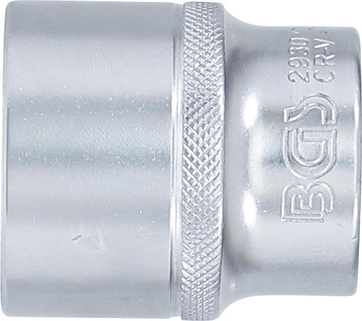 Produktbild BGS Steckschlüssel-Einsatz Sechskant | Antrieb Innenvierkant 12,5 mm (1/2") | SW 30 mm (30 mm)