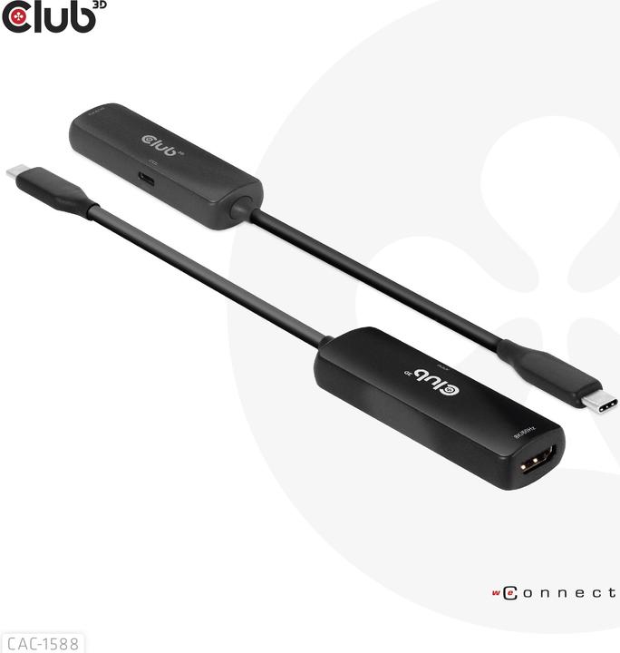 Produktbild Club 3D CAC-1588 (USB-C, 2 Ports)