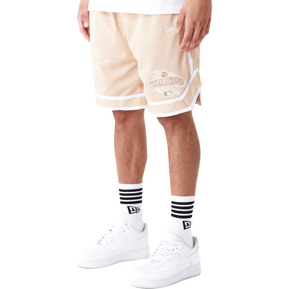 Thumbnail - New Era, Herren, Shorts, Mesh Shorts WORLD SERIES Arizona Diamondbacks - S, Beige, (S)