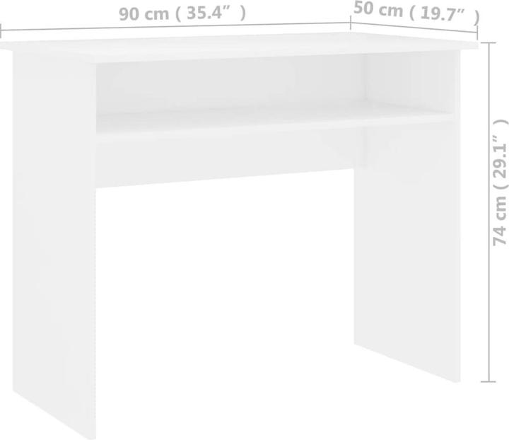 Immagine prodotto vidaXL Schreibtisch (90 x 50 x 74 cm)