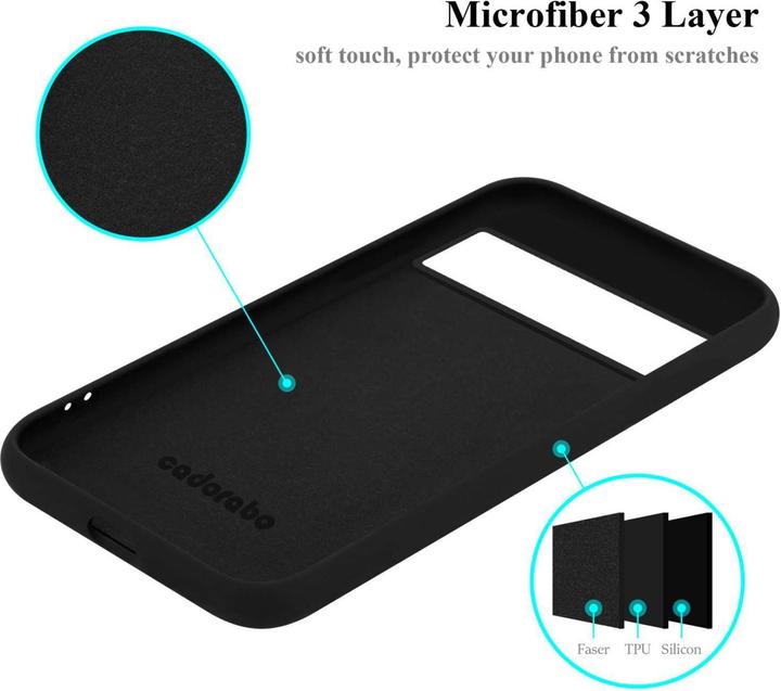 Actual product image Cadorabo Bumper Case for Google PIXEL 7 PRO TPU Liquid Silicone Cover for Google PIXEL 7 PRO (Google Pixel 7 Pro)