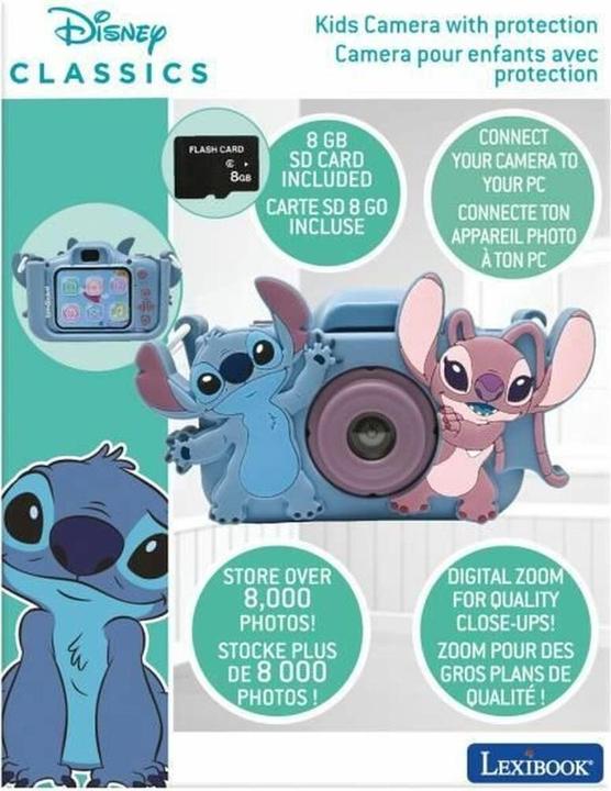 Actual product image Lexibook Children's camera with Stitch protection