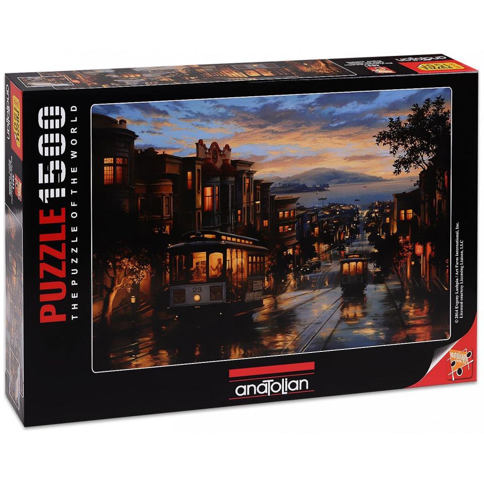Anatolian 4531 puzzle 1000 pcs. On the streets of Lushpin' San Francisco (1000 Teile)