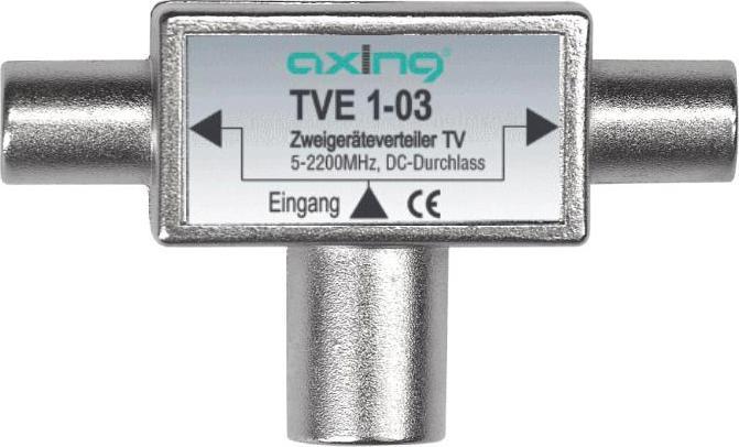 Actual product image Axing Two-device distributor