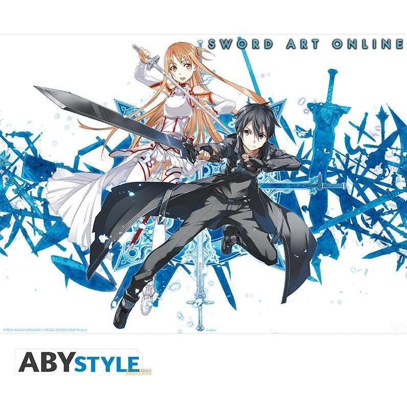 ABYstyle, Quadri, Sword Art Online - Asuna & Kirito (38 x 52 cm)