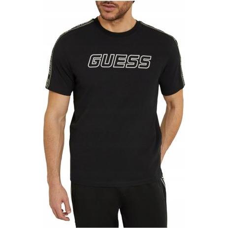 Guess, Uomini, Maglietta, MAGLIETTA ARLO CN Z4GI18J1314 JBLK L M, (M)