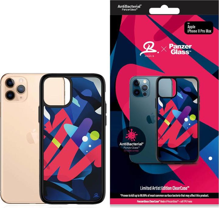 Image du produit PanzerGlass ClearCase iPhone 11 Pro Max Mikael B Limited Artist Edition Antibactérien (Apple iPhone 11 Pro Max)