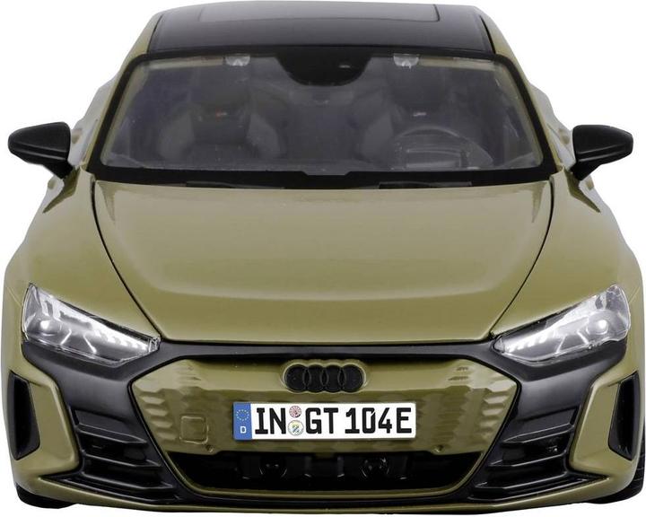 Actual product image Bburago Audi RS e-tron GT 2022, tactical green 1:18 model car